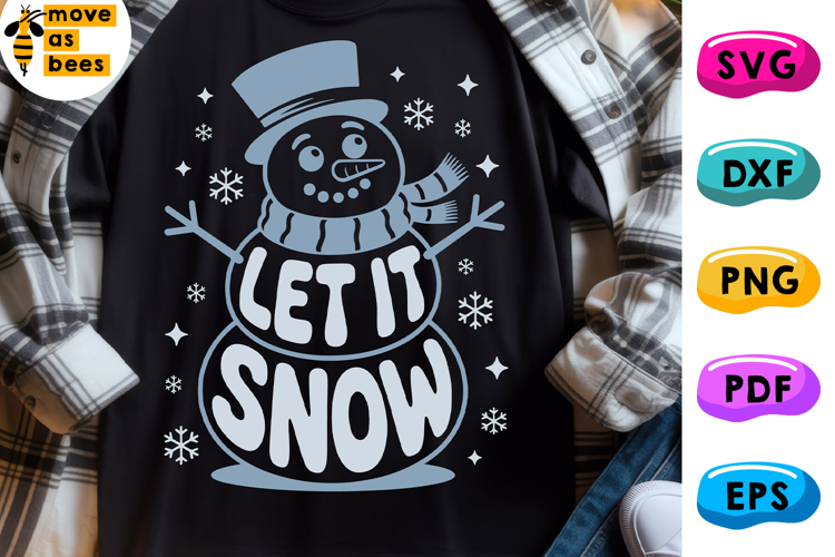 Let It Snow Svg Image 14