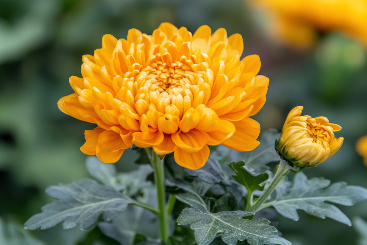 Orange Flower Background Wallpaper example image 1