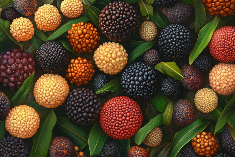 Bayberry Background Wallpaper