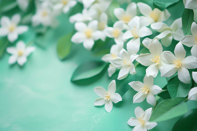Arabian Jasmine Background Wallpaper example image 1