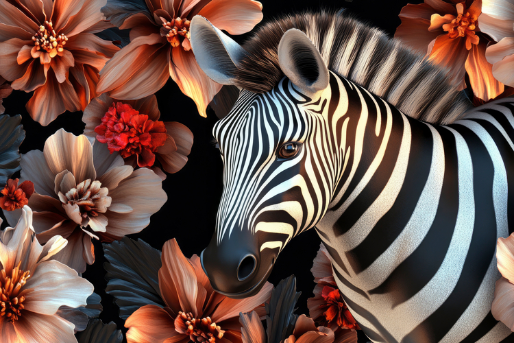 Flowers Texture Image 12