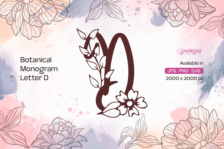 Flower Alphabet Image 6