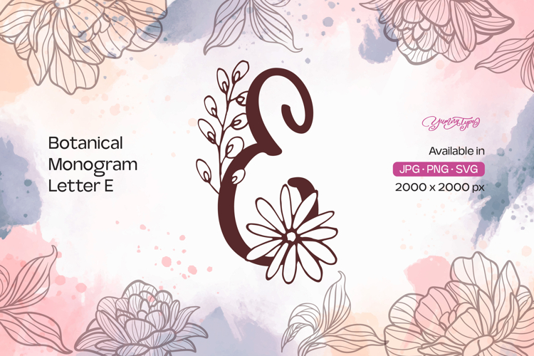 Flower Alphabet Image 5