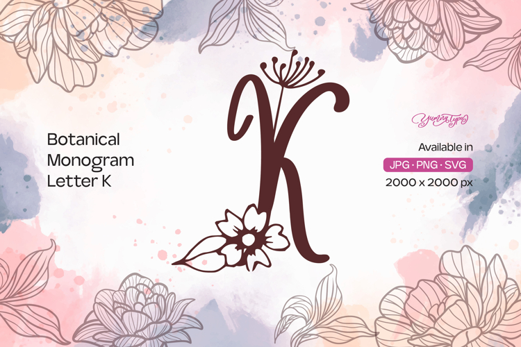 Flower Alphabet Image 23