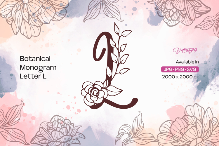 Flower Alphabet Image 22