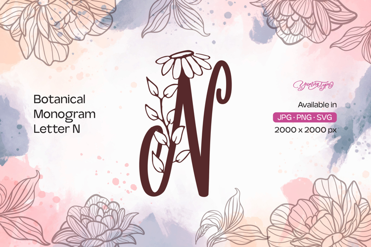 Flower Alphabet Image 20