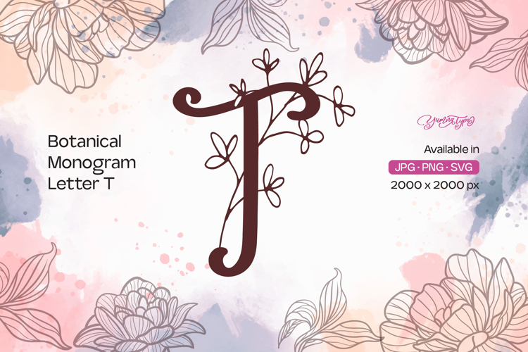 Flower Alphabet Image 14