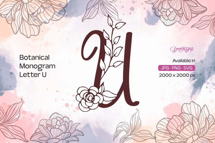 Flower Alphabet Image 13