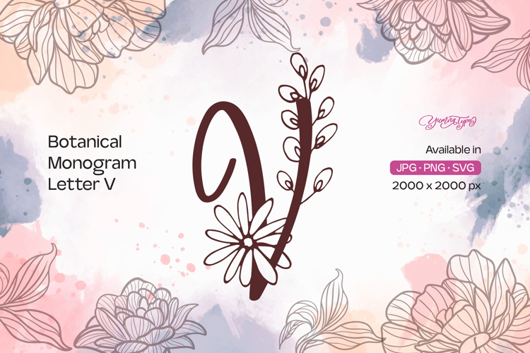 Flower Alphabet Image 12