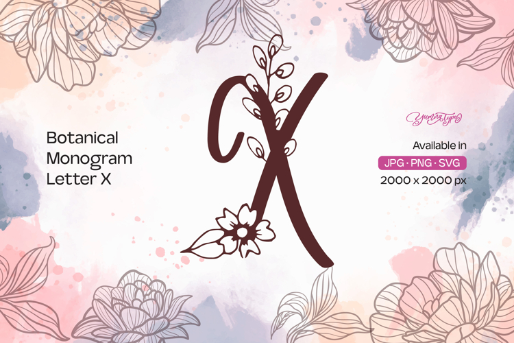 Flower Alphabet Image 10