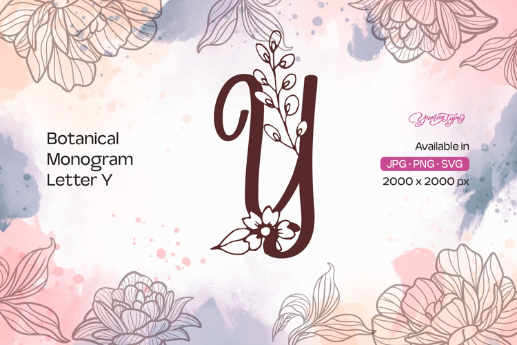 Flower Alphabet Image 9