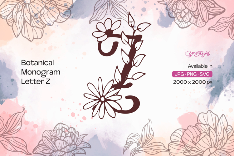 Flower Alphabet Image 8