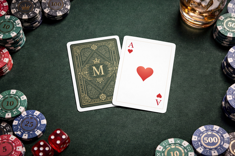 Playing Cards Mockup Image 7