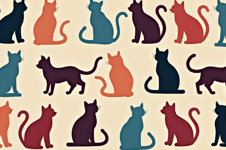 Cats Pattern Background