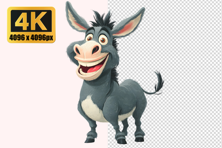 Donkey Clipart Image 3