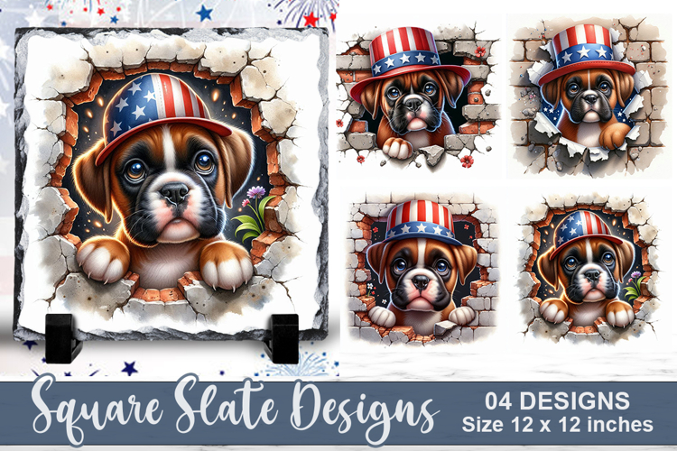 American Flag Clipart Image 12