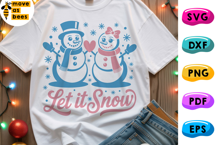 Let It Snow Svg Image 13