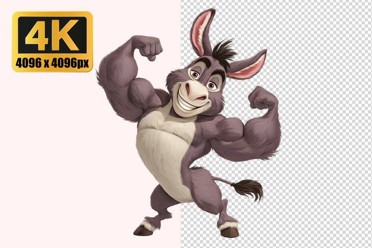 Donkey Clipart Image 20