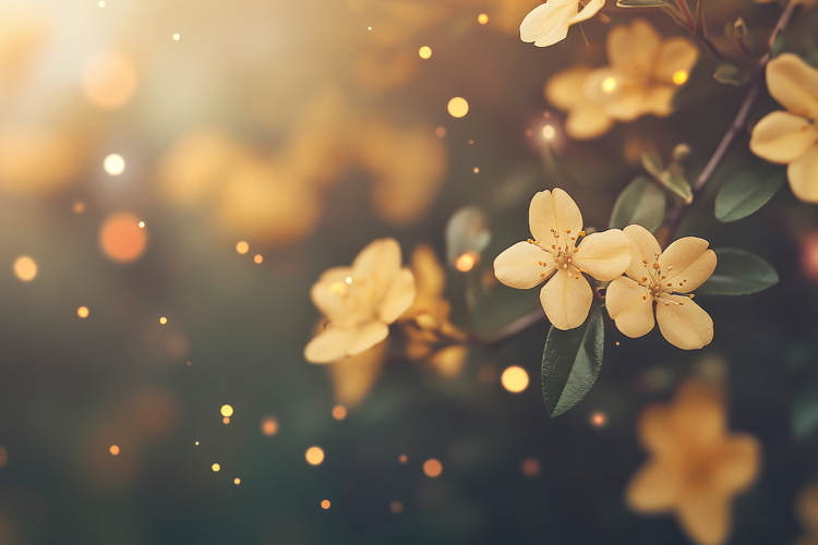 Jasmine Flower Background Wallpaper