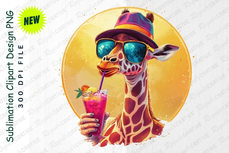 Giraffe Clipart Image 10
