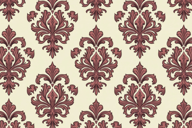 Damask Pattern Background