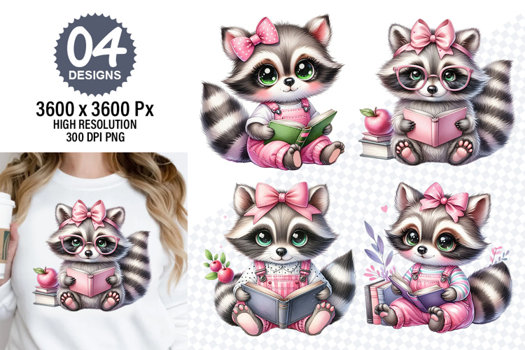 Raccoon Illustration Image 5