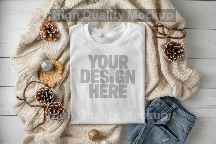 White Christmas Background Image 24