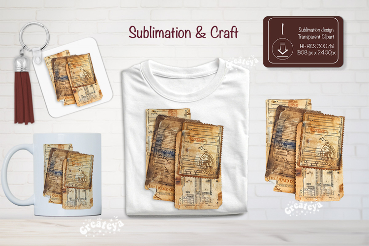 Vintage Ephemera Junk Journal Papers Antique scrapbooking