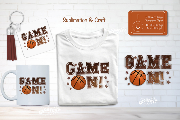 Basketball Sublimation Clipart Basketball Game on Quote png
