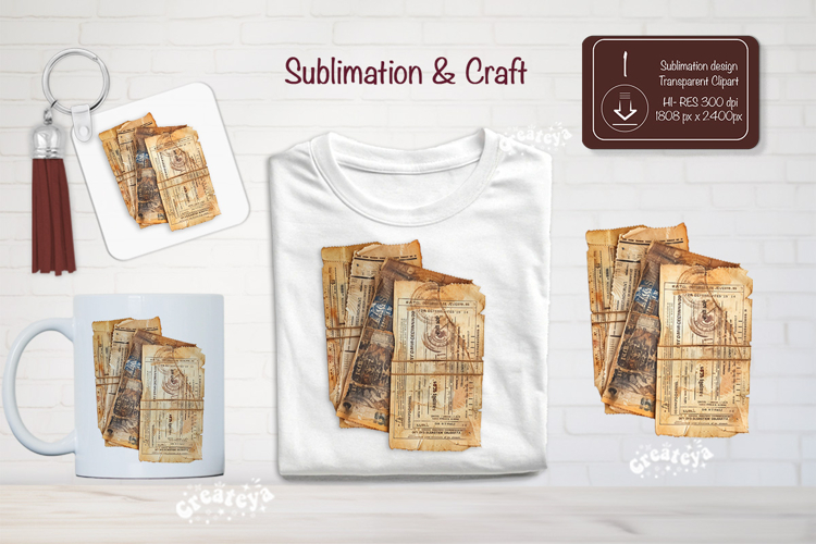 Vintage Ephemera Junk Journal Papers Antique scrapbooking