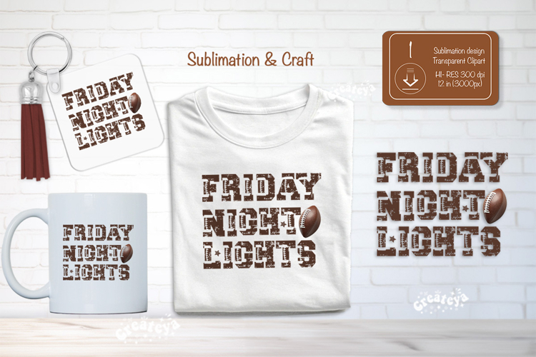 Football Sublimation Clipart Retro Football quote png