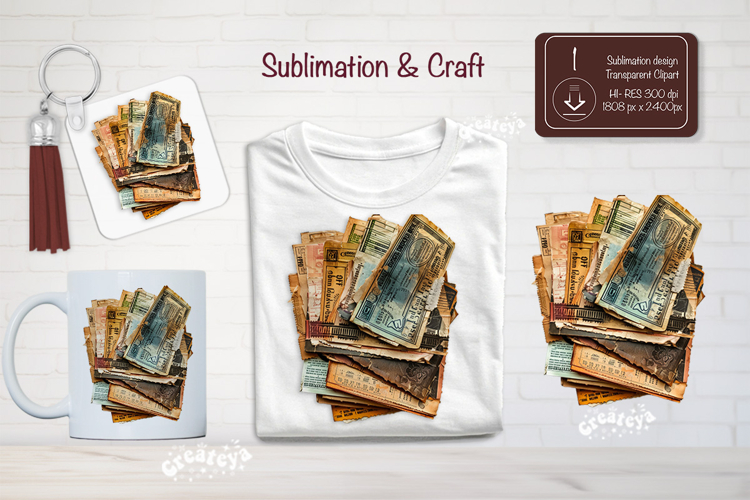 Vintage Ephemera Junk Journal Papers Antique scrapbooking