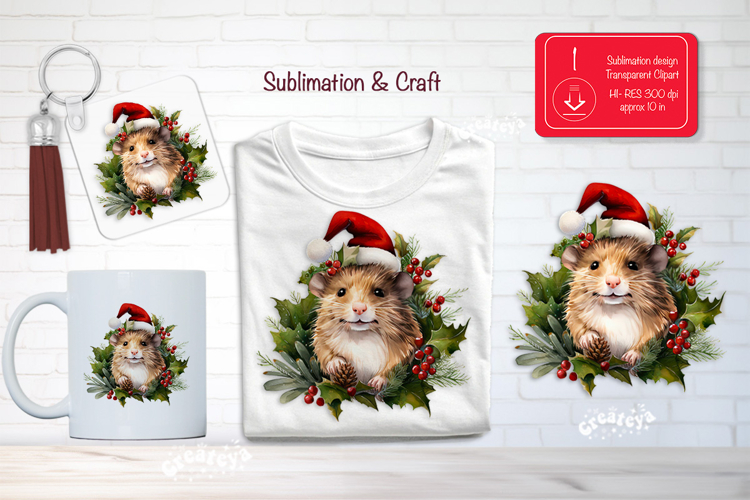 Winter Animals Clipart Image 2