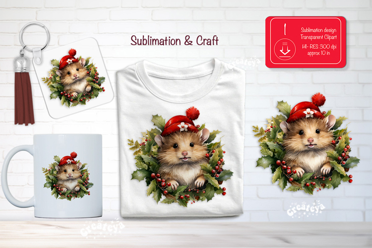 Winter Animals Clipart Image 2