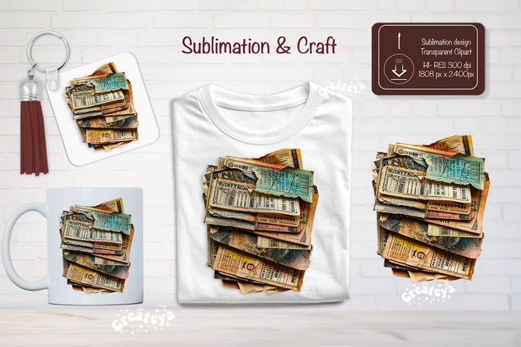 Vintage Ephemera Junk Journal Papers Antique scrapbooking