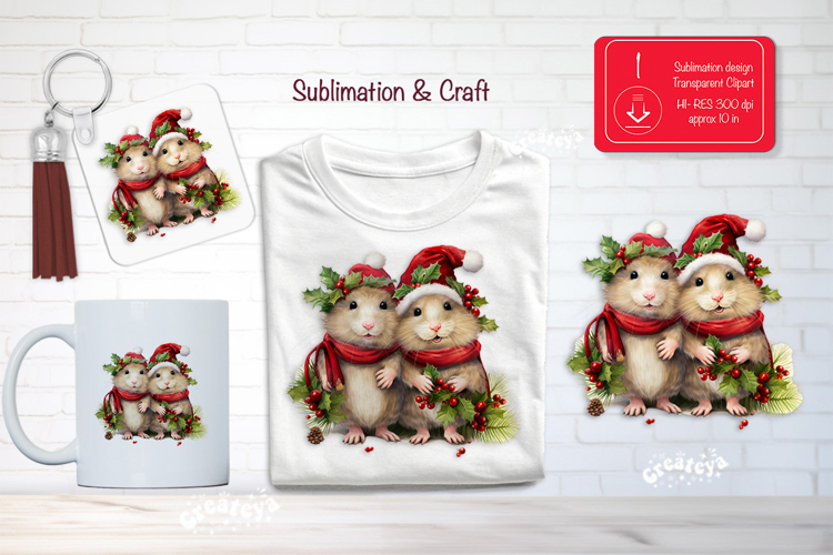 Winter Animals Clipart