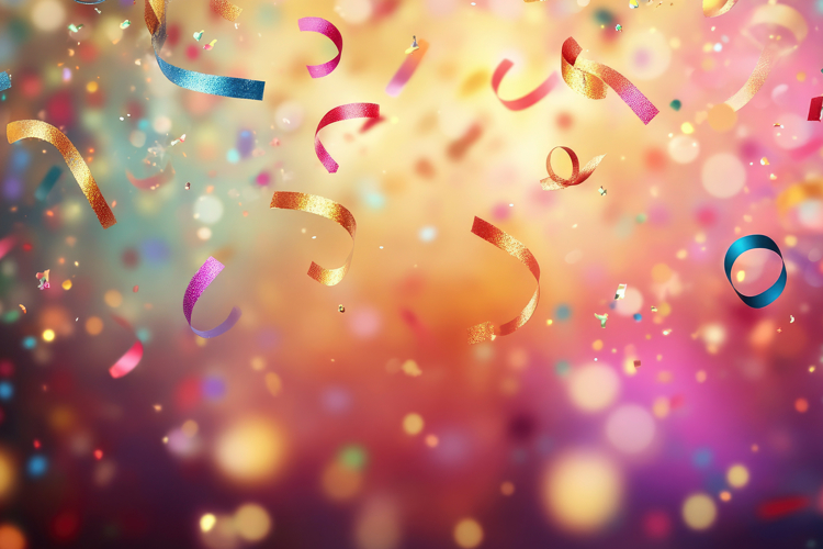 Confetti Background Image 3