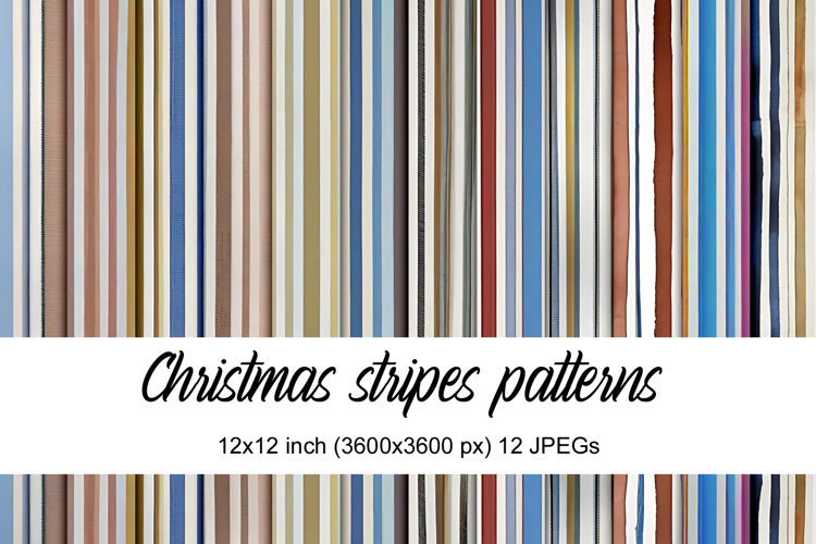 Christmas Stripes Patterns