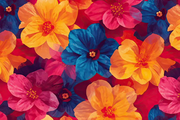 Watercolor Flower Background