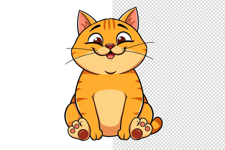 Funny Cat PNG Clipart