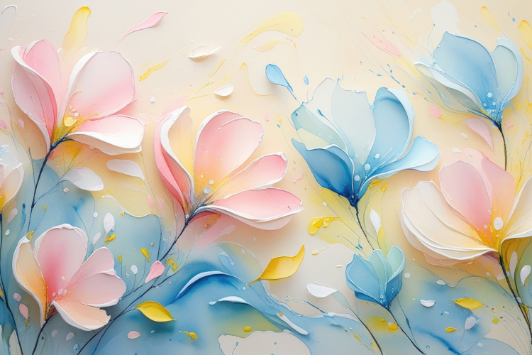 Floral Background Wallpaper