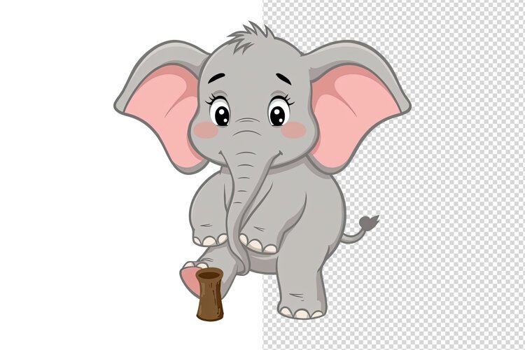Elephant PNG Clipart example image 1