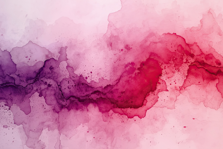 Pink Red Purple Watercolor Background