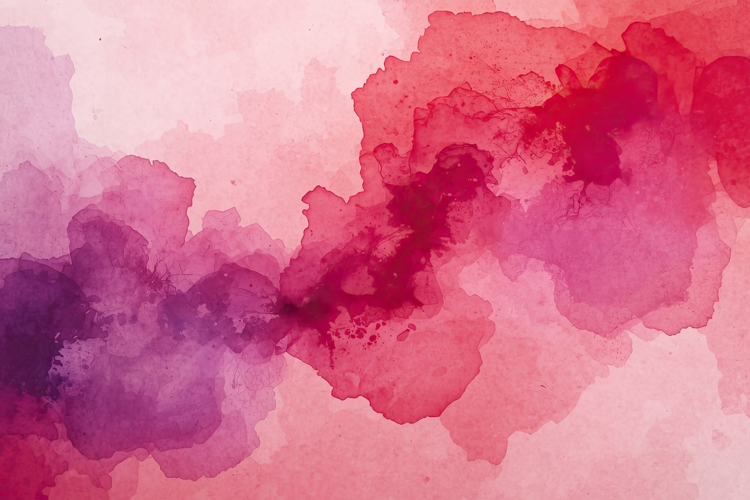 Pink Red Purple Watercolor Background