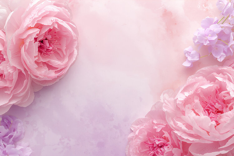Pink Purple Flower Background example image 1