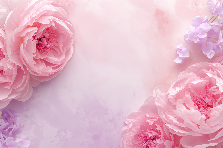 Pink Purple Flower Background