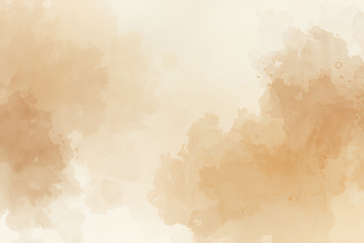 Cream Watercolor Background Wallpaper example image 1