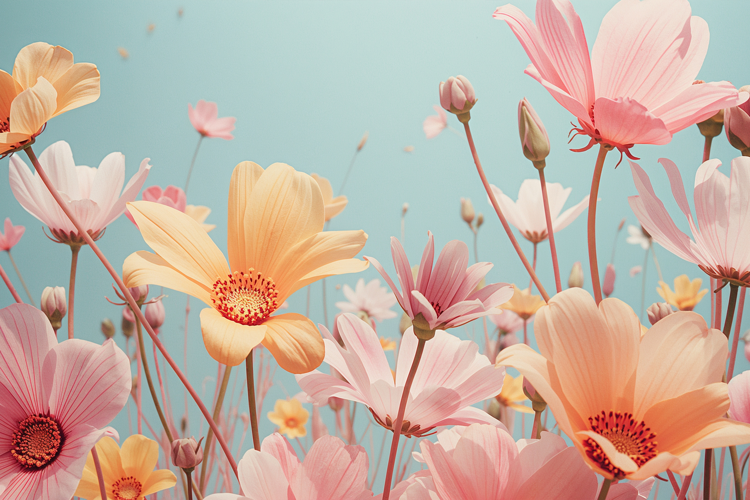 Floral Background Wallpaper