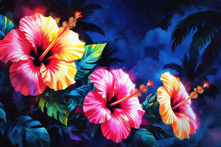 Vibrant Floral Background Wallpaper