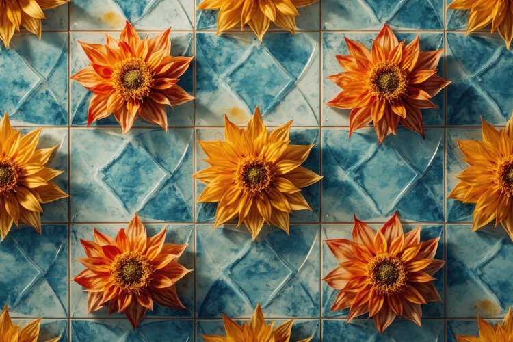 Vintage Flower Background example image 1